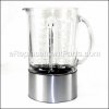 Breville Glass Jug Assembly W/O Blades (Requires New Style Blade Assy) part number: BBL600XL/06C