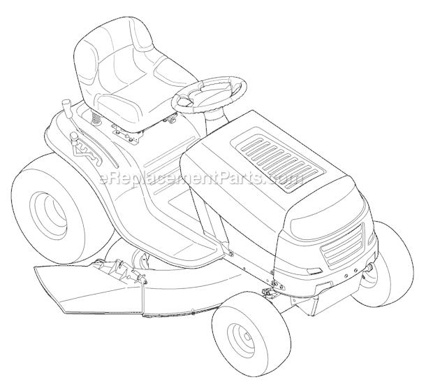 Troy-Bilt 13AV77KF066 (Tuffy) (2010) Lawn Tractor Page I Diagram