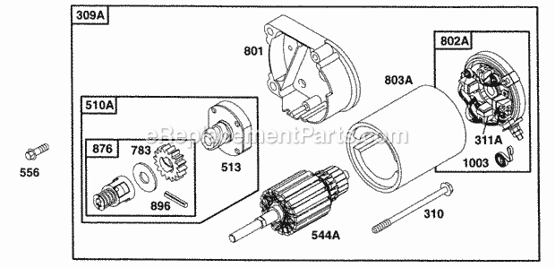 Briggs & Stratton 402415-0682-01 Engine Page N Diagram