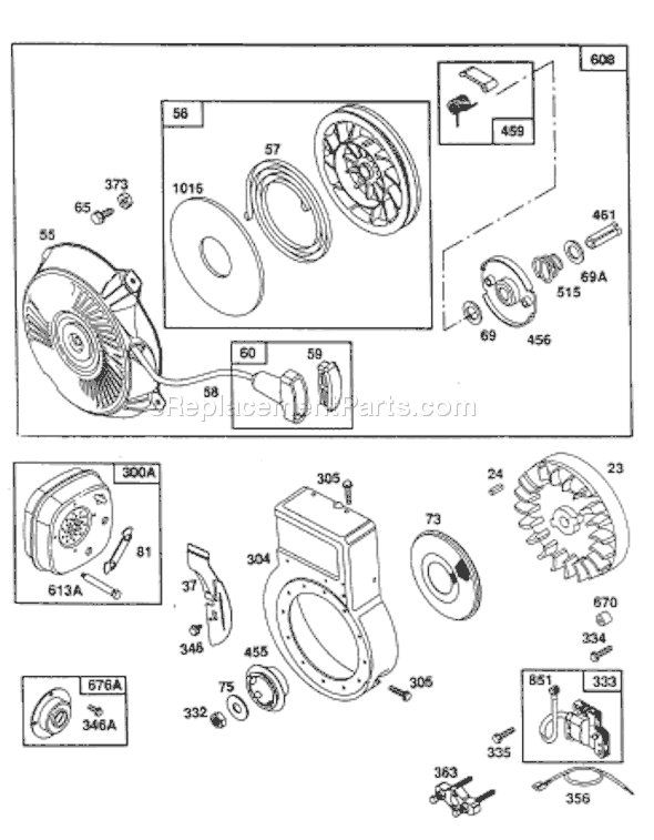 Briggs and Stratton 9896-0 1,800 PSI (10/95) Pressure Washer Page B Diagram