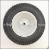 Troy-Bilt Wheel Asm-complete part number: 634-0139-0911