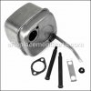 Briggs and Stratton Muffler part number: 497470