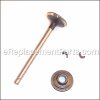 Briggs and Stratton Valve-exhaust part number: 697576