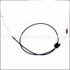 Troy-Bilt Cable:control:48.7 part number: 946-04282