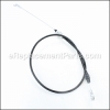 Troy-Bilt Cable-brake Trans Lh part number: 946-05077A