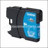 Brother High Yield Cyan Ink Cartridge part number: LC65HYC