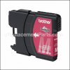 Brother High Yield Magenta Ink Cartridge part number: LC65HYM