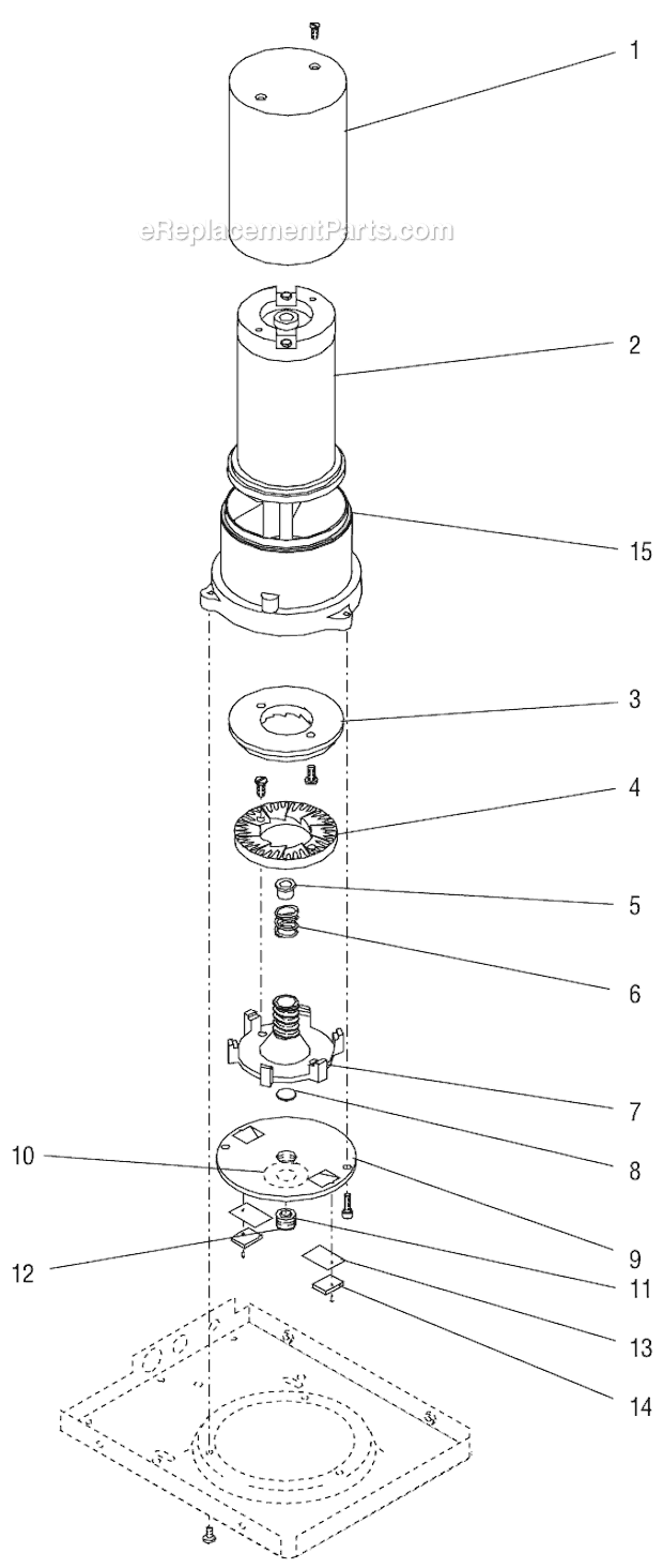 BUNN LPG-2E Portion Control Grinder Page J Diagram