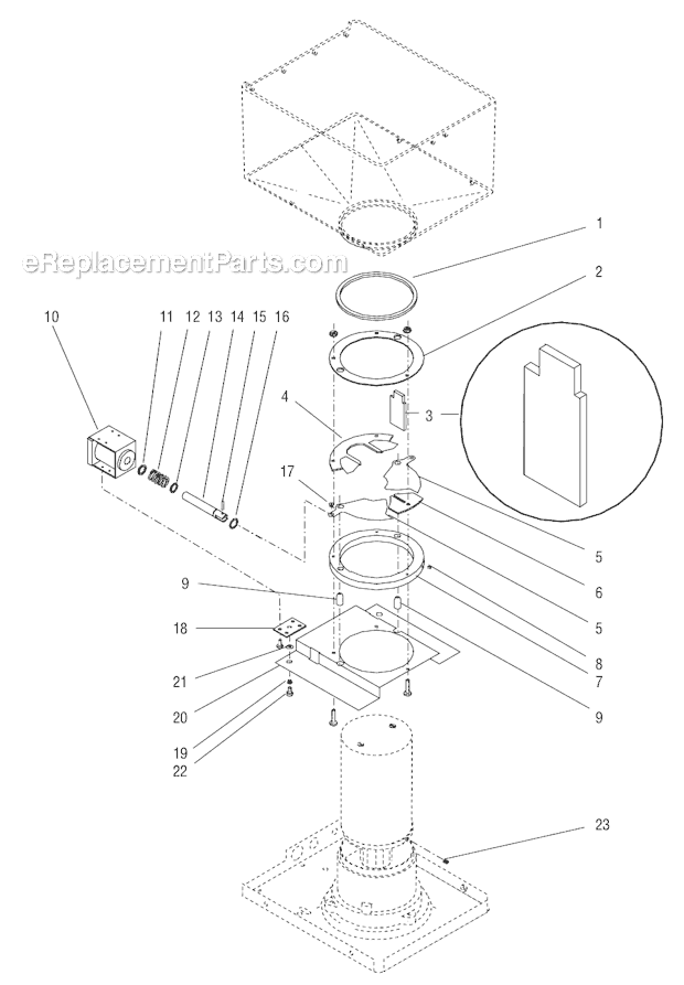 BUNN LPG-2E Portion Control Grinder Solenoid & Components (Early Models) Diagram