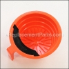 BUNN Funnel Assy, Orange Plastic part number: 20583.0006