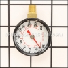 Campbell Hausfeld Left Side Pressure Gauge part number: HL036300AV