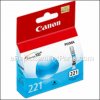 Canon CLI-221 Cyan Ink Tank part number: T24133