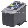 Canon CL-51 High Capacity Color Ink Cartridge part number: H76527