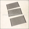 Char-Broil Cooking Grate, Porcelain Coate part number: 80000445