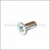 Chicago Pneumatic Flat Head Screw part number: S007677