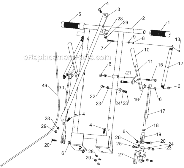 Classen SC-12/5.5 (S.N. 000372 and Above) Sod Cutter Page C Diagram