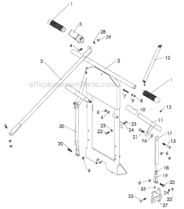Classen SC-16/5.5 (S.N. 000105 and Above) Sod Cutter Page C Diagram
