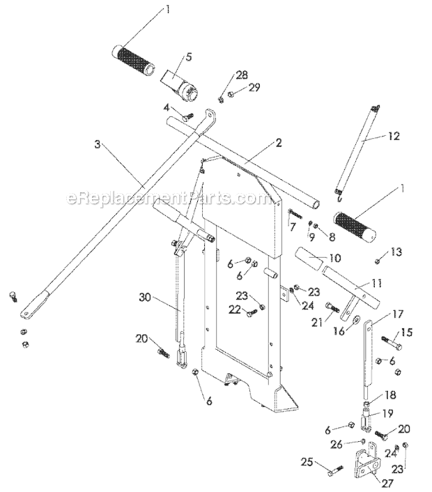 Classen SC-18/8.0 (S.N. 000503 and Above) Sod Cutter Page C Diagram