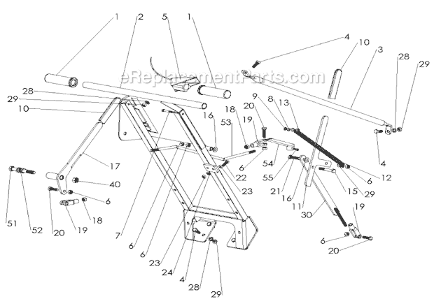 Classen SCH-12/8.0 (S.N. 000101 & Above Sod Cutter Page C Diagram