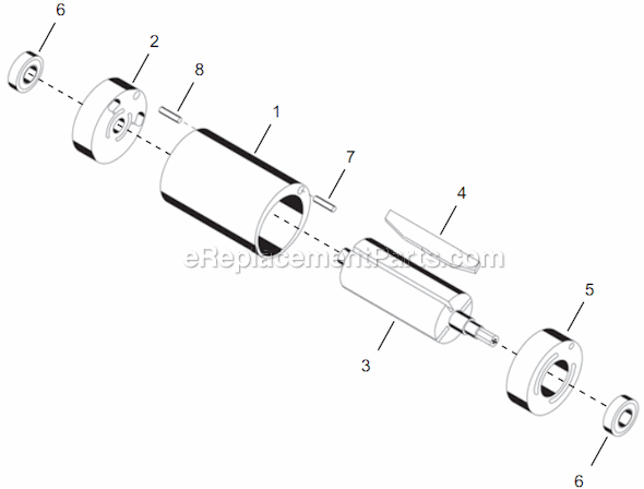 Cleco 14PTA06Q Quick Change Pistol Grip P-Handle Trigger Page B Diagram