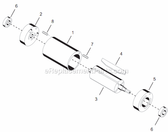 Cleco 14TCA06Q Quick Change Pistol Grip T-Handle Combination Page B Diagram