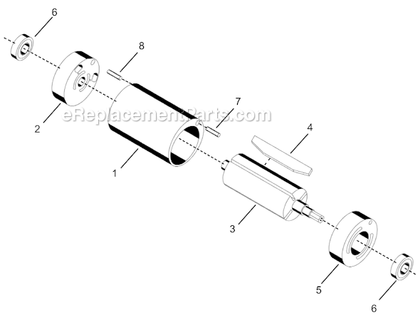 Cleco 14TTA07Q Quick Change Pistol Grip T-Handle Trigger Page B Diagram