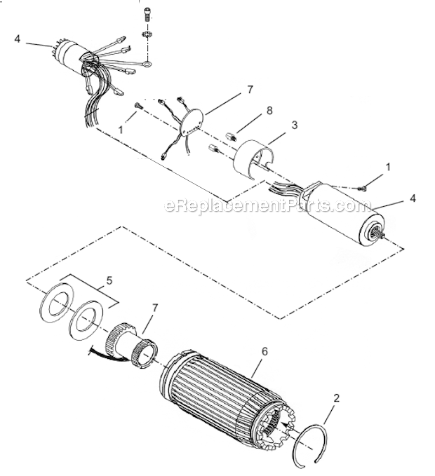 Cleco 18EA28AM3 28NM Electonically Controlled Nutrunner Page B Diagram