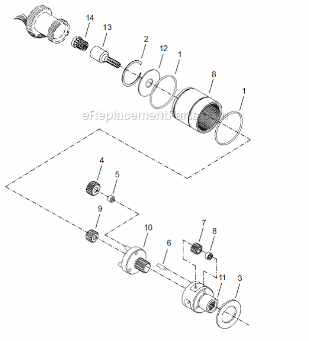 Cleco 18EA28AM3 28NM Electonically Controlled Nutrunner Page C Diagram