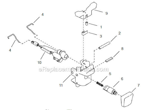 Cleco 48CPE150D4 150NM Pistol Grip Nutrunner Page B Diagram