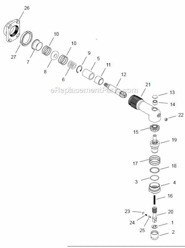 Cleco 48EA53S341 53NM EC Retractable Spindle Nutrunner Page E Diagram