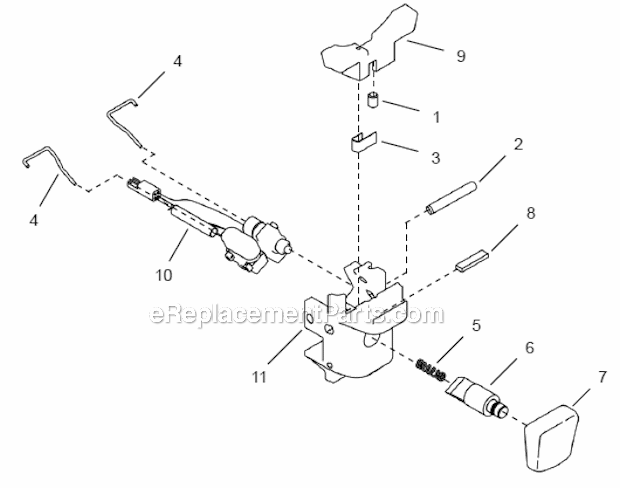 Cleco 48EPE90D4 90NM EC Pistol Grip Nutrunner Page B Diagram