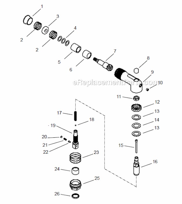 Cleco 67EA185S461 EC Floating Spindle Nutrunner Page D Diagram