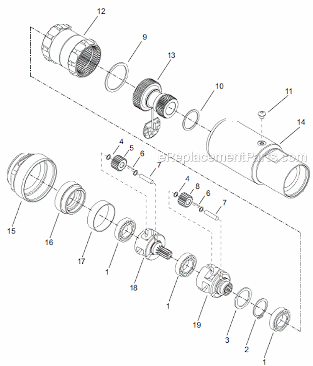 Cleco 67EA235AL6 Electronically Controlled Nutrunner Page C Diagram