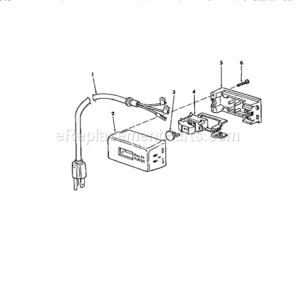 Craftsman 113225941 Belt And Disc Sander On / Off Power Outlet Diagram