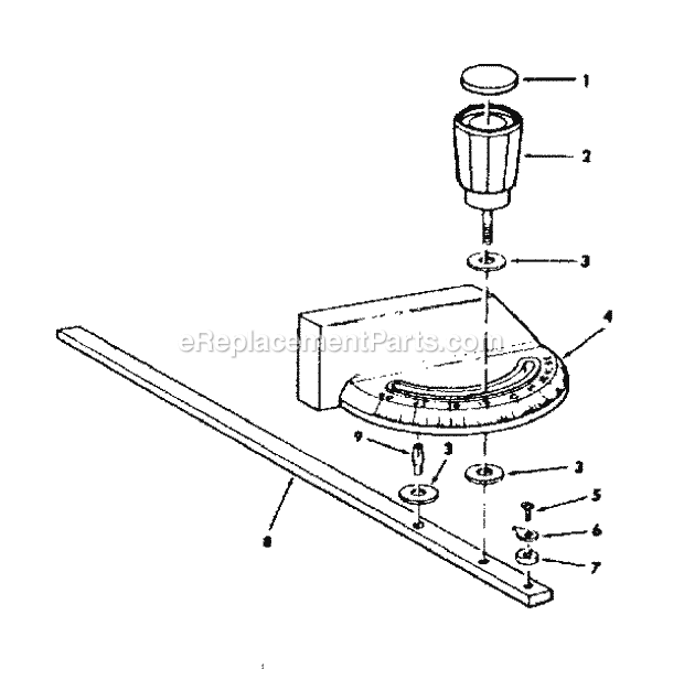 Craftsman 113241730 9 Inch Direct Drive Table Saw Page D Diagram