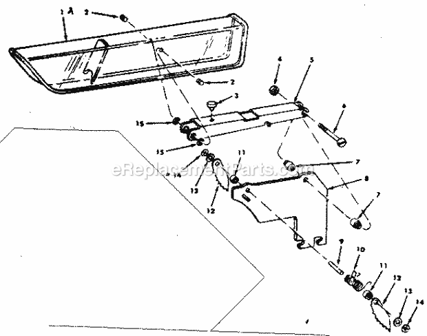 Craftsman 113242721 9 Inch Motorized Table Saw 62812 Guard Assembly Diagram