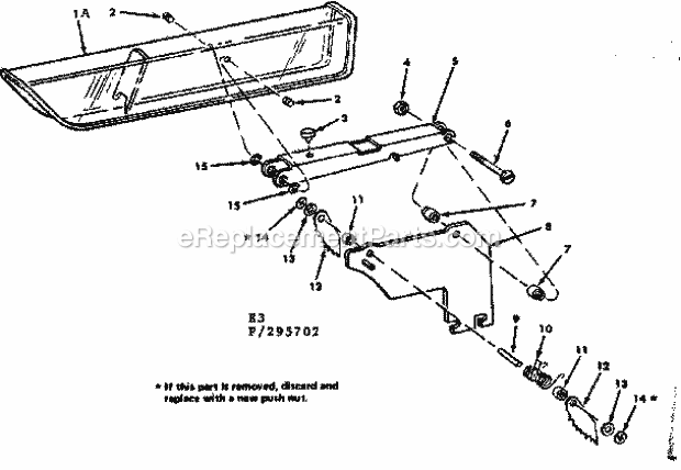 Craftsman 113295752 10 Inch Motorized Saw Guard Assembly Diagram