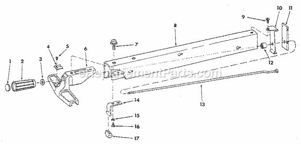 Craftsman 113298060 Table Saw Page C Diagram