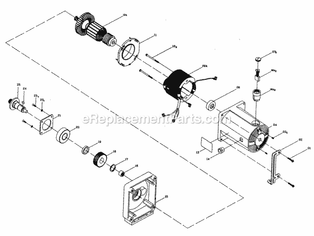 Craftsman 137271180 Table Saw Page E Diagram