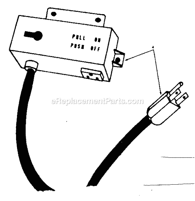Craftsman 17125965 Deluxe Circular Saw Table Switch Box Assembly Diagram