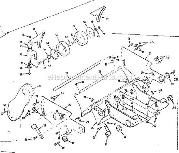 Craftsman 17481570 Reel Mower Page B Diagram