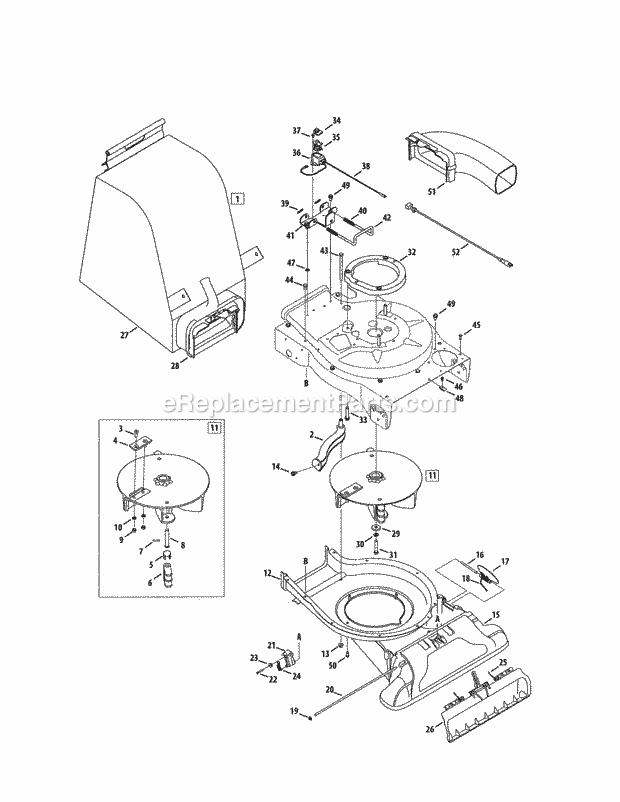 Craftsman 247770131 Yard Vacuum Page B Diagram