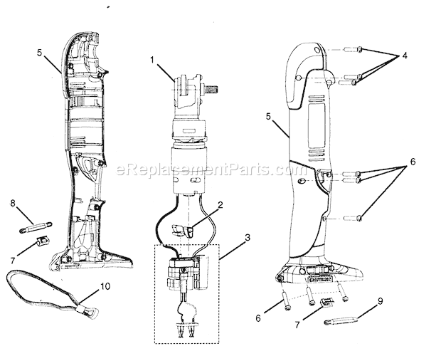 Craftsman 315101531 Drill-driver Housing Assy Diagram