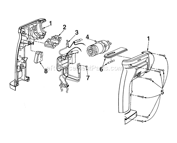 Craftsman 315111960 3/8 In. Cordless Drill Driver Page B Diagram