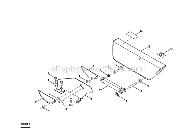 Craftsman 315228310 Table Saw Page D Diagram