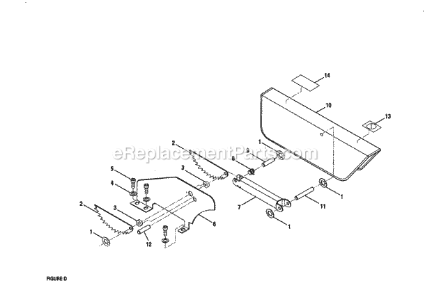 Craftsman 315228410 Table Saw Page D Diagram