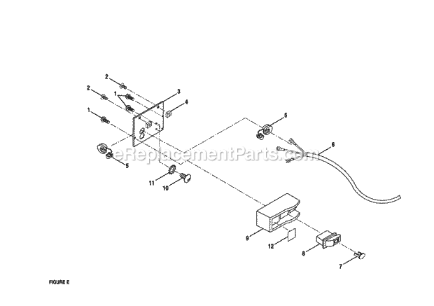 Craftsman 315228410 Table Saw Page E Diagram