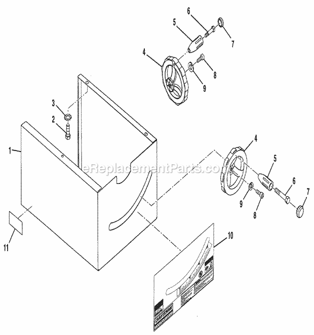Craftsman 315228590 Table Saw Page G Diagram
