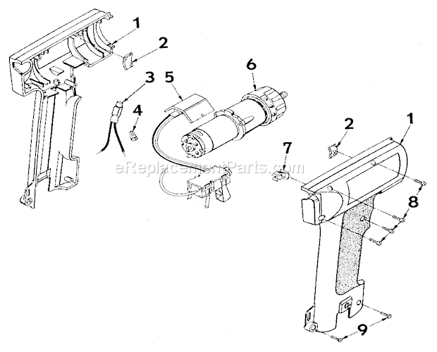 Craftsman 315271320 3/8 In Drill Driver Housing Assembly Diagram