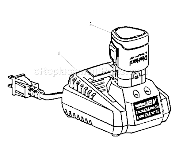 Craftsman 32010006 Battery Charger Battery Charger Diagram